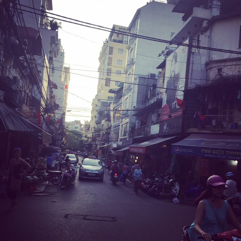 hanoi, vietnam, sikh, travel, streets, architecture