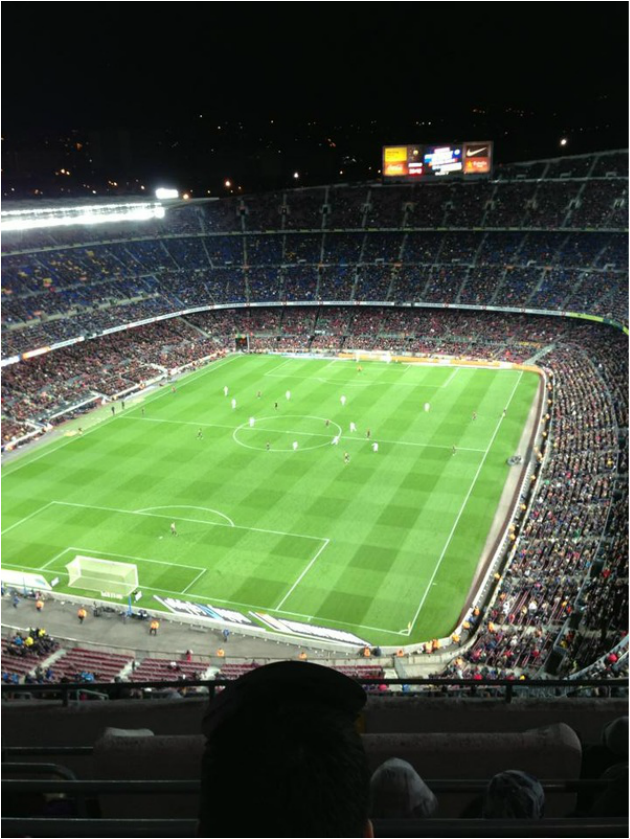 Nou Camp, home of Barcelona FC