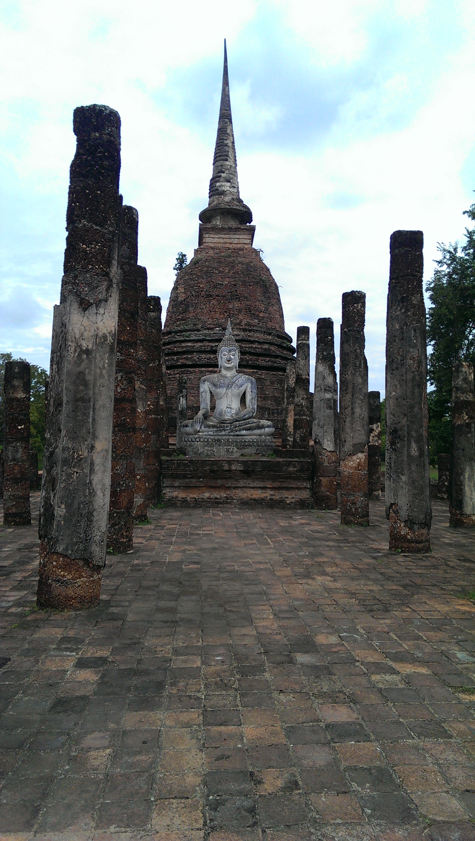 Sukhothai, ancient temples, buddha, ruins
